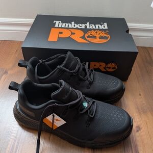 BNIB Timberland PRO Men's Black Steel Toe Safety Shoes
